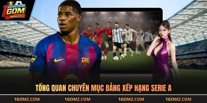 Tổng quan chuyên mục bảng xếp hạng Serie A